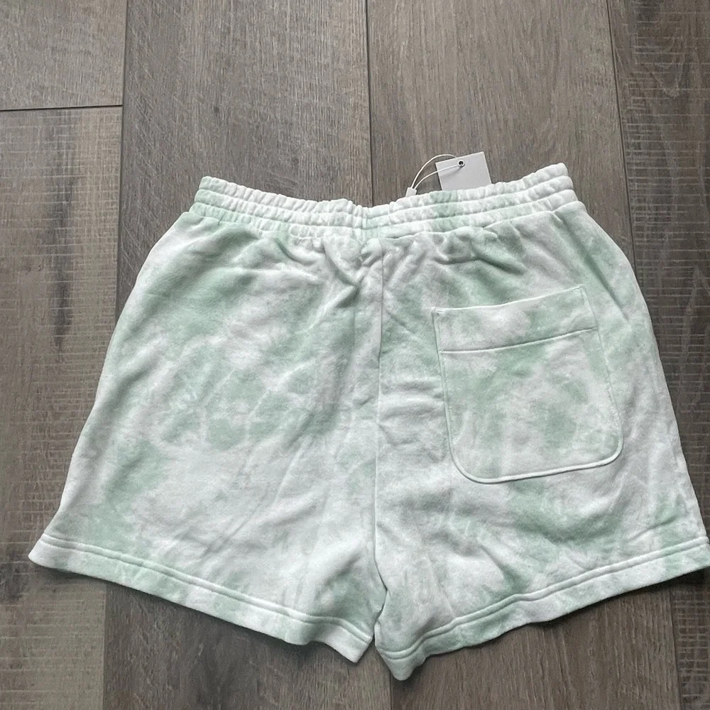Rails Jane Sweat Shorts in Mint Tie Dye Size Small